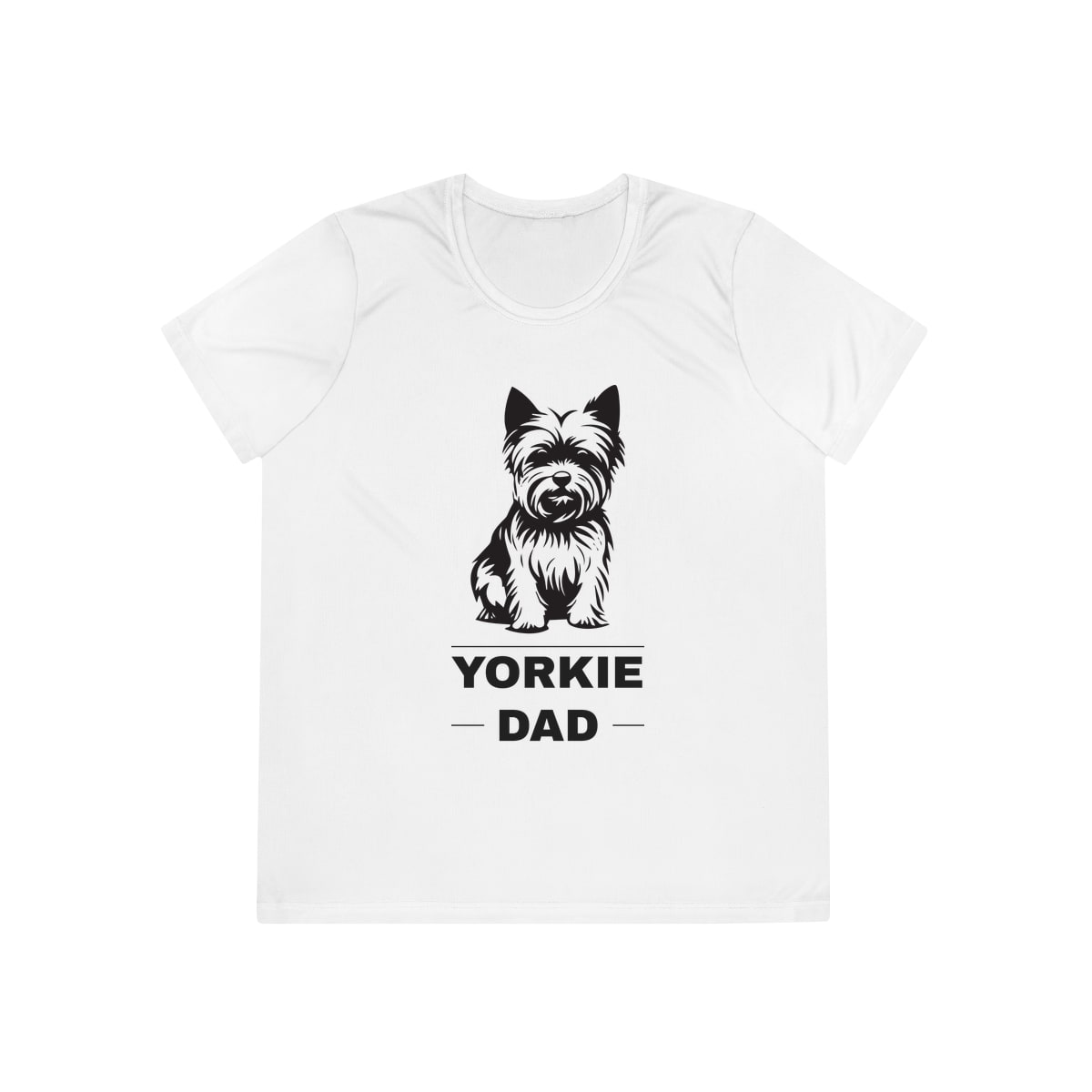 Yorkie Dad Ladies Competitor Tee by Sport-Tek