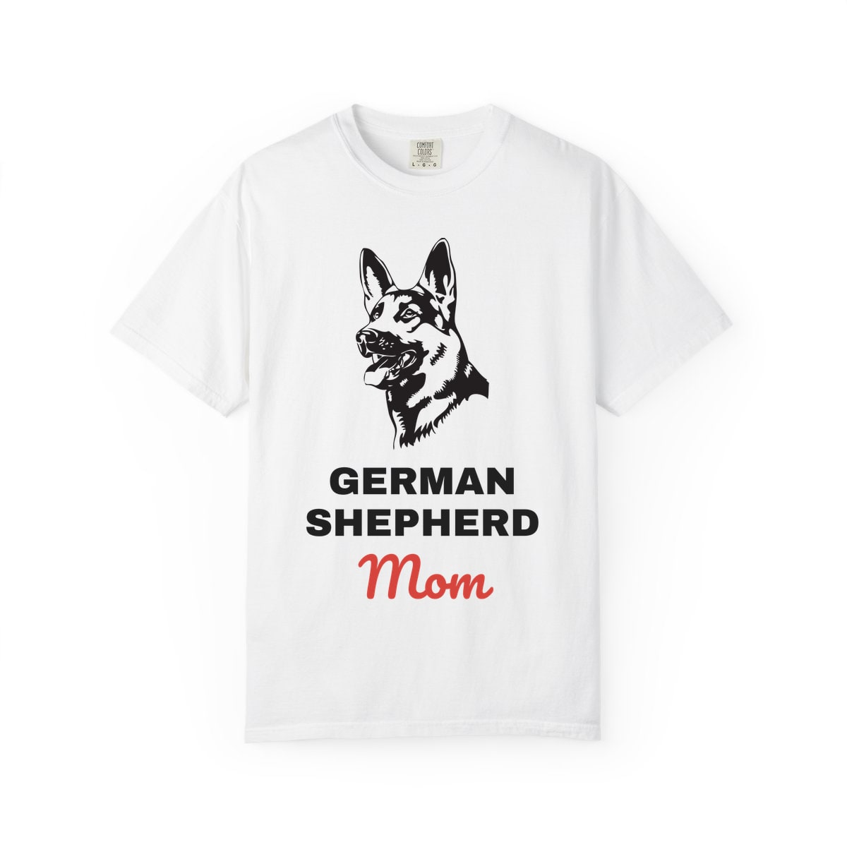 German Shepherd Mom Comfort Colors Tee