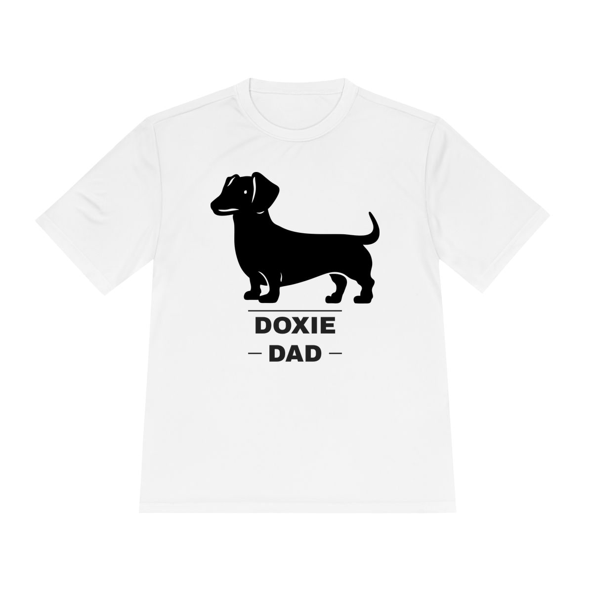 Dachshund Dad Moisture Wicking Tee by Sport-Tek
