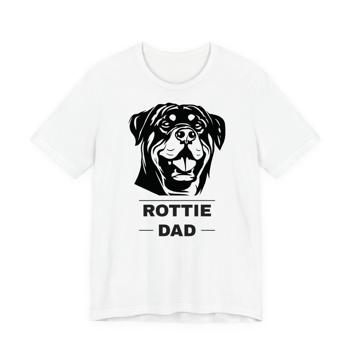 Rottweiler Dad Jersey Tee