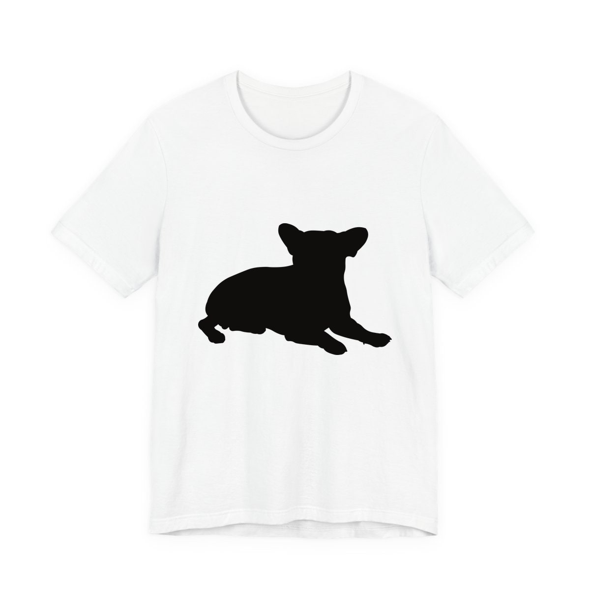 French Bulldog Pose lying Jersey Tee