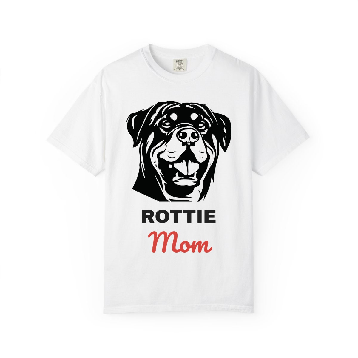 Rottweiler Mom Comfort Colors Tee