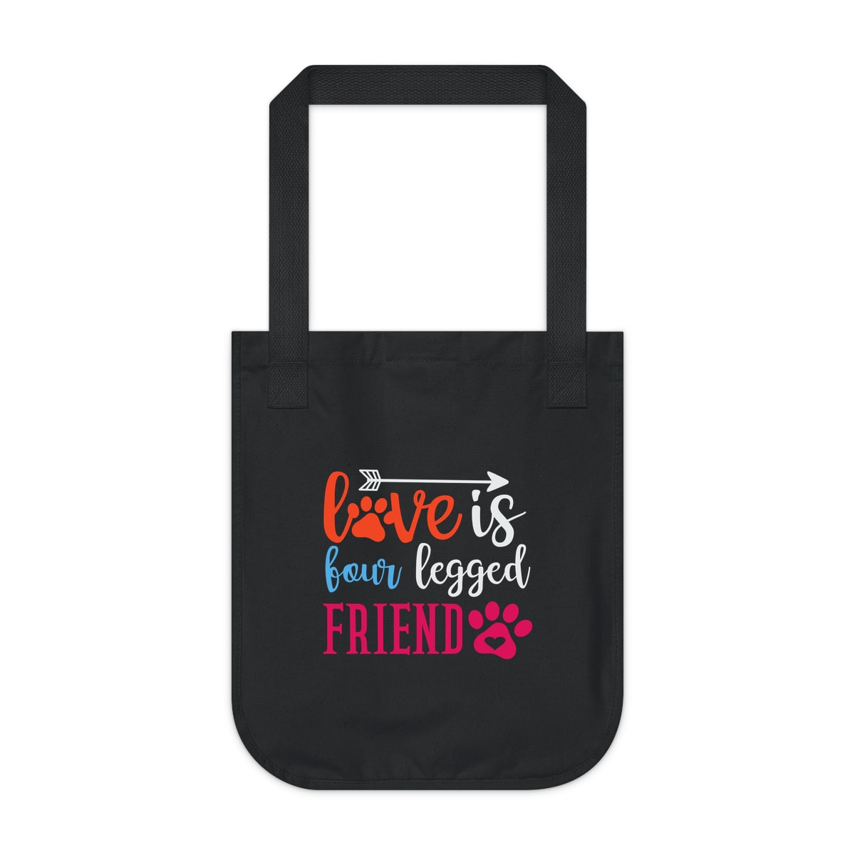 Love Is Four Legged Friend Tote Bag