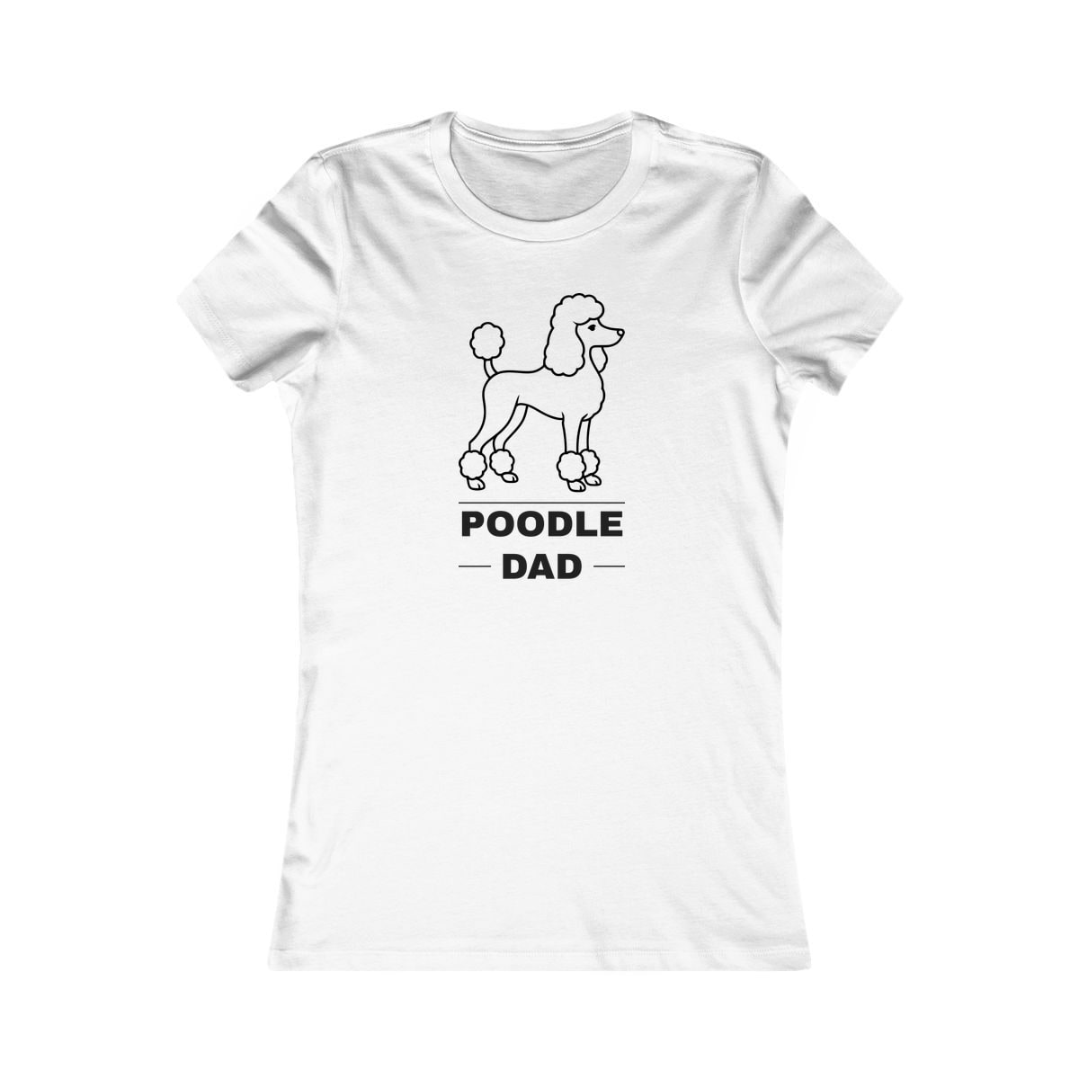 Poodle Dad Women's Shirt