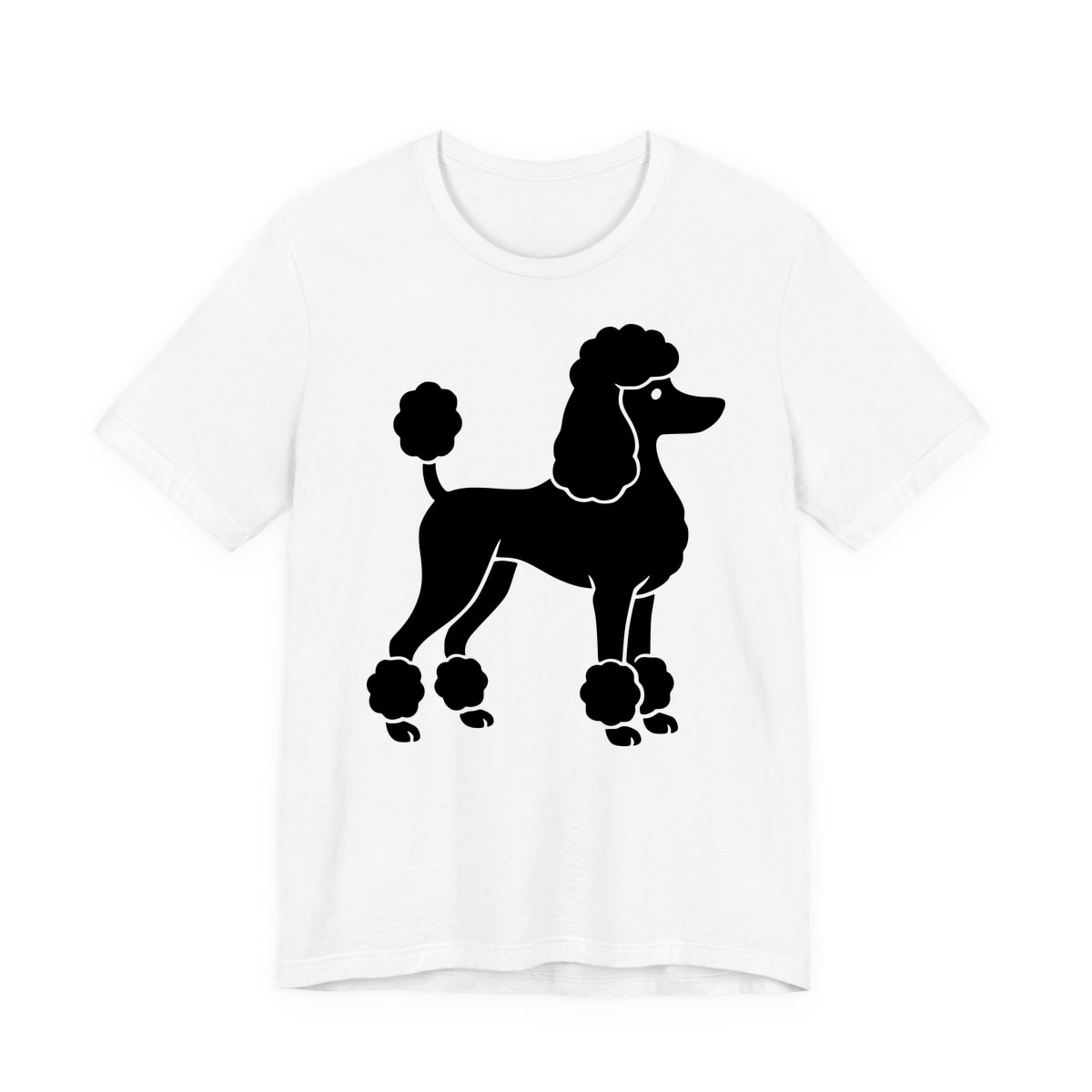 Poodle Silhouette Jersey Tee