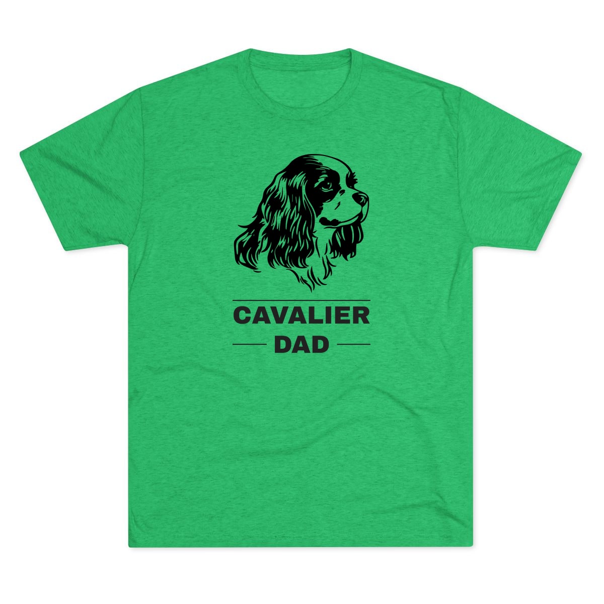 Cavalier Dad Tri-Blend Tee