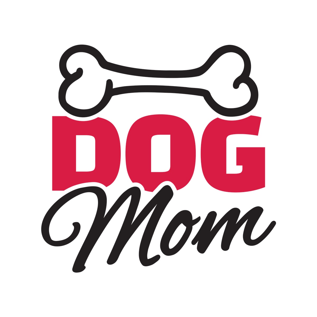 Dog Mom Sticker