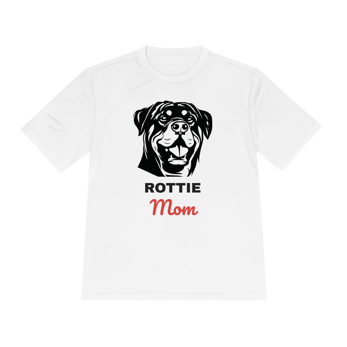 Rottweiler Mom Moisture Wicking Tee by Sport-Tek
