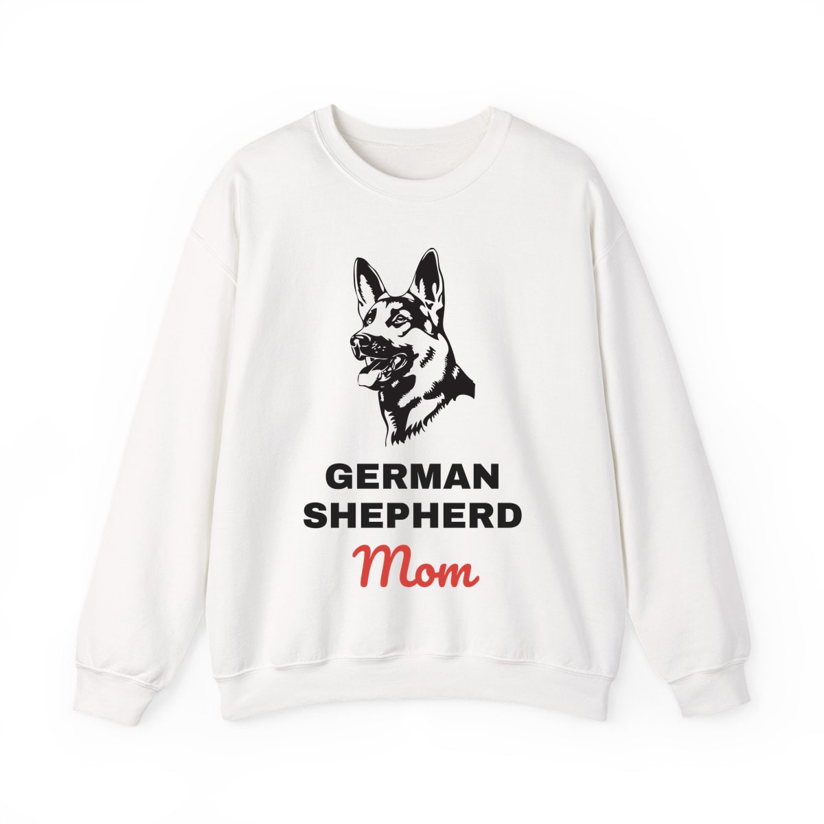 German Shepherd Mom Crewneck Sweatshirt