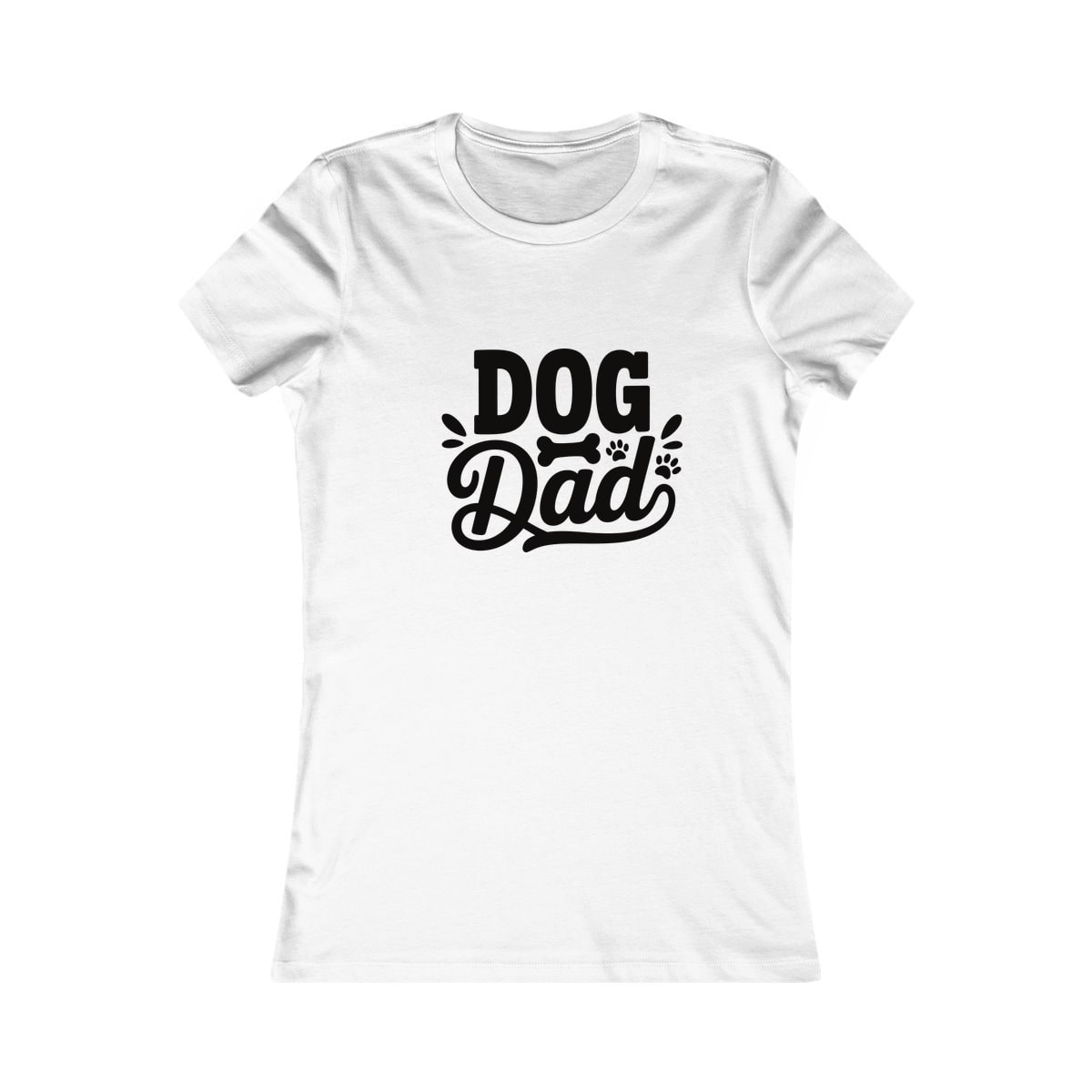 Dog Dad Script Women's Shirt