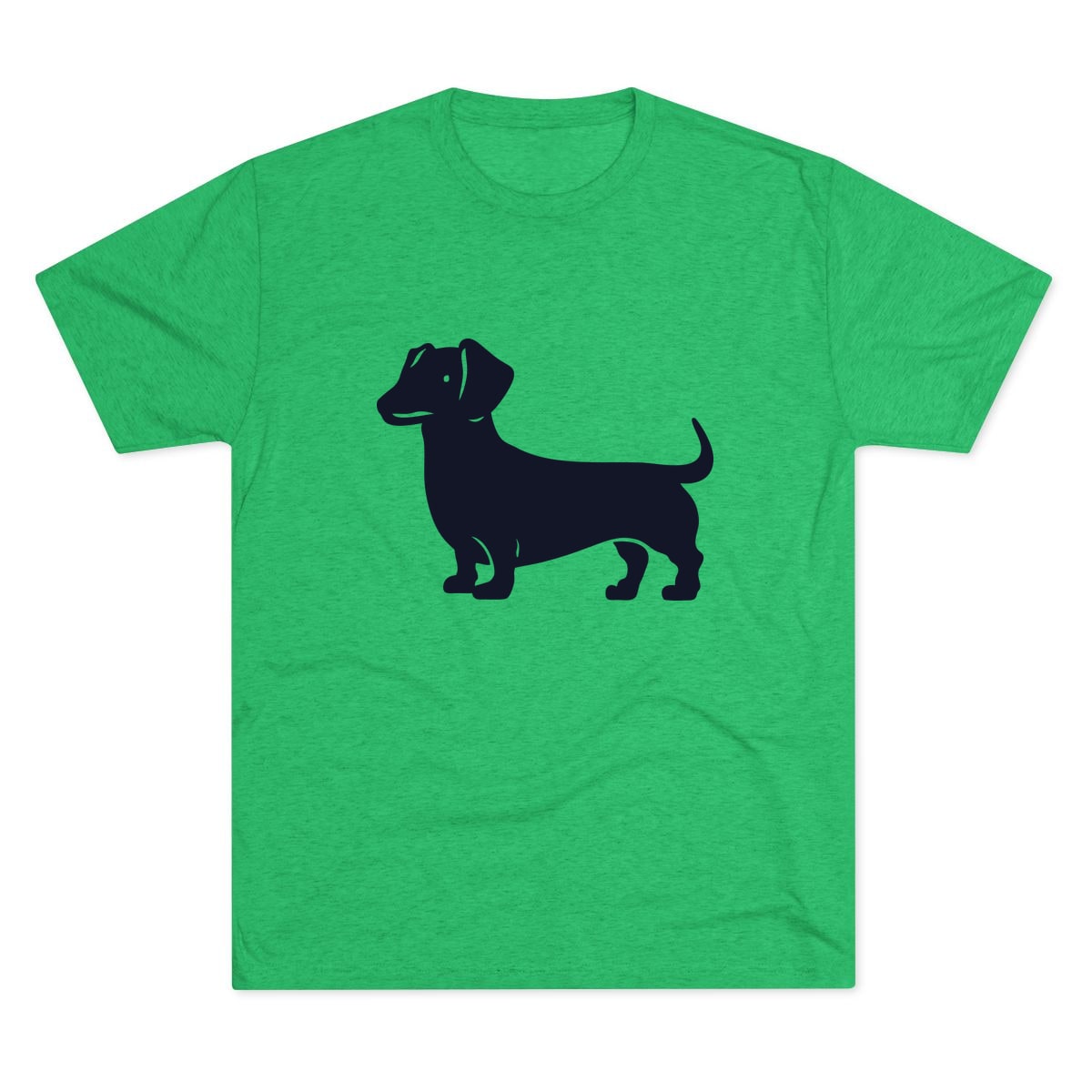 Dachshund Portrait Tri-Blend Tee