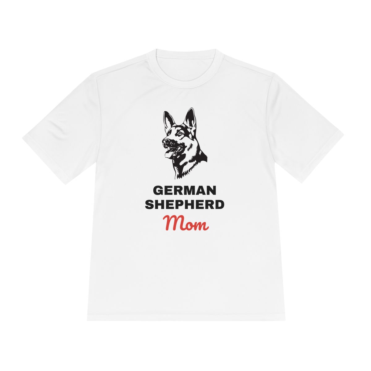 German Shepherd Mom Moisture Wicking Tee by Sport-Tek