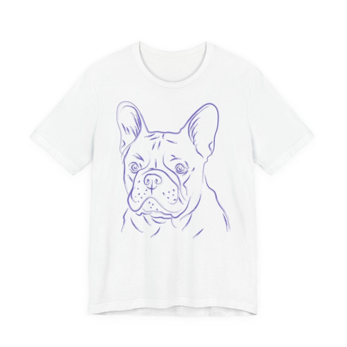 Multi Breed Icon french bulldog Jersey Tee