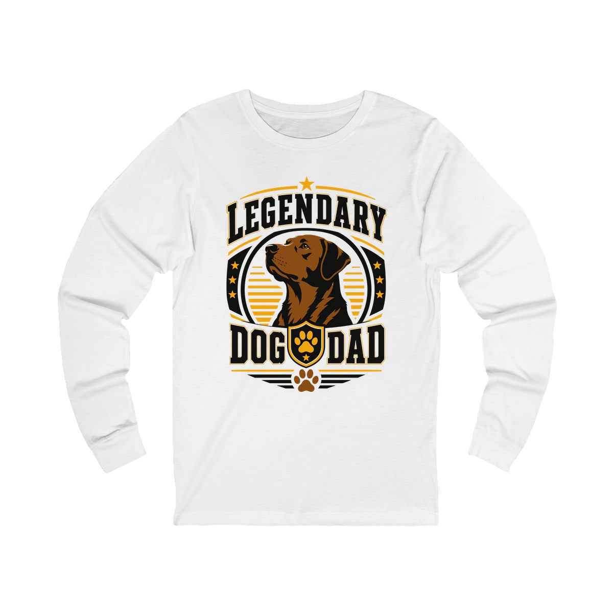 Legendary Dog Dad Long Sleeve Shirt