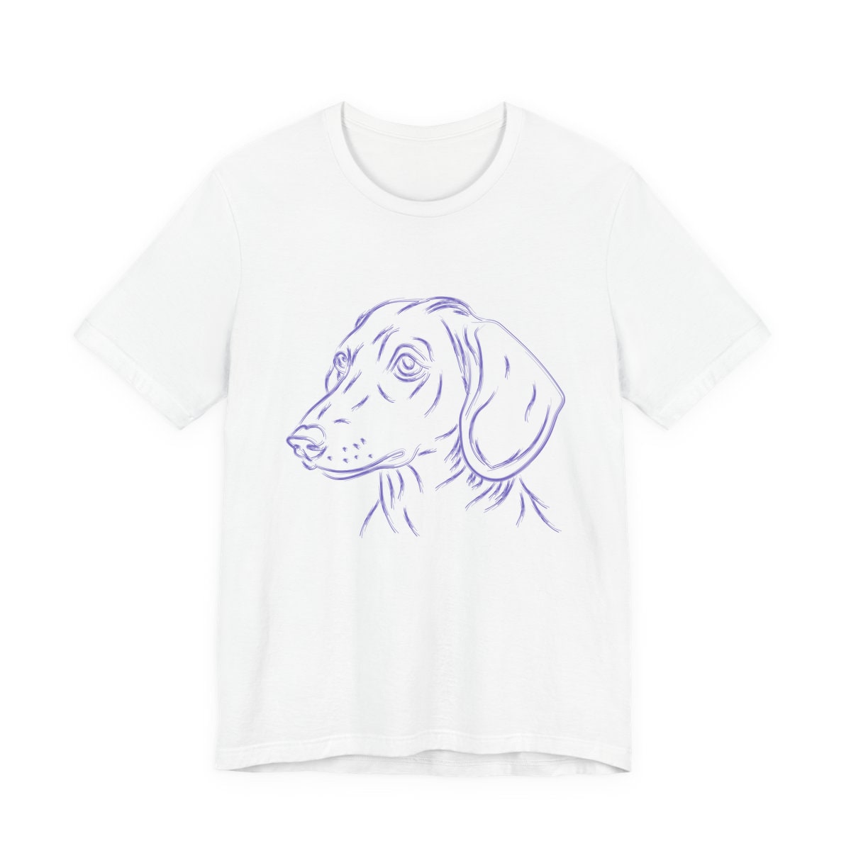 Multi Breed Icon dachshund Jersey Tee