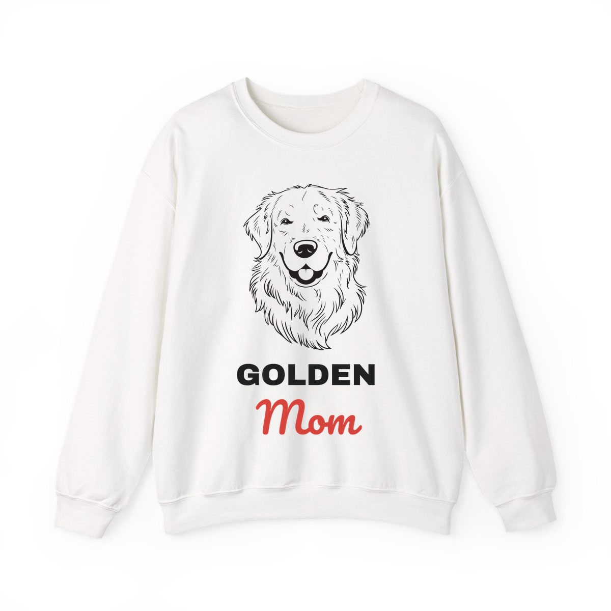 Golden Retriever Mom Crewneck Sweatshirt