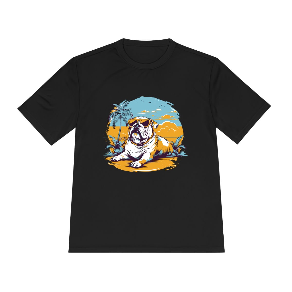 Beach Bulldog Moisture Wicking Tee by Sport-Tek