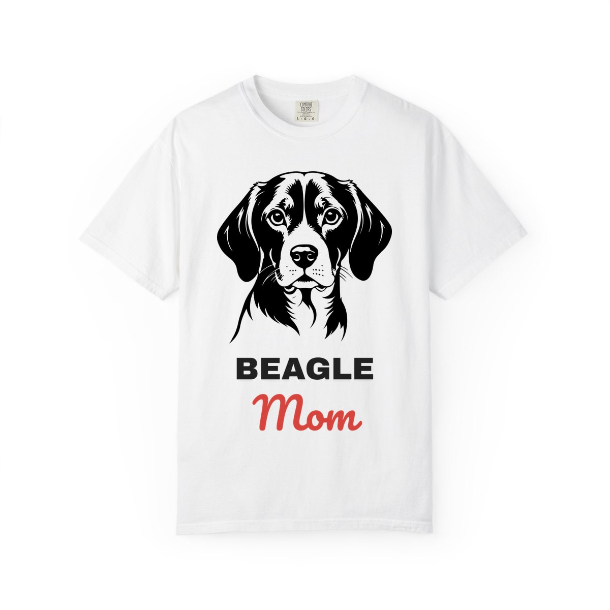 Beagle Mom Comfort Colors Tee