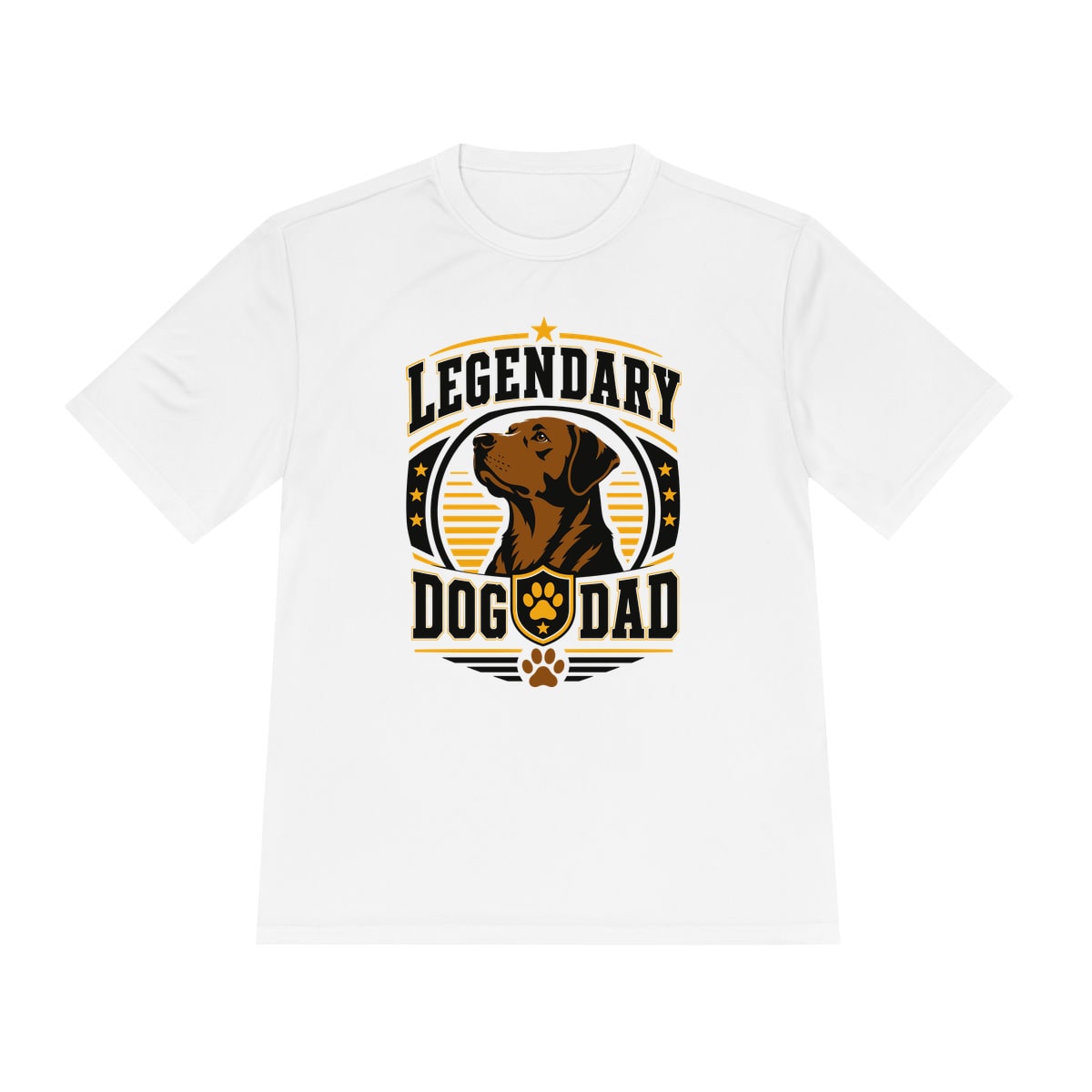 Legendary Dog Dad Moisture Wicking Tee by Sport-Tek