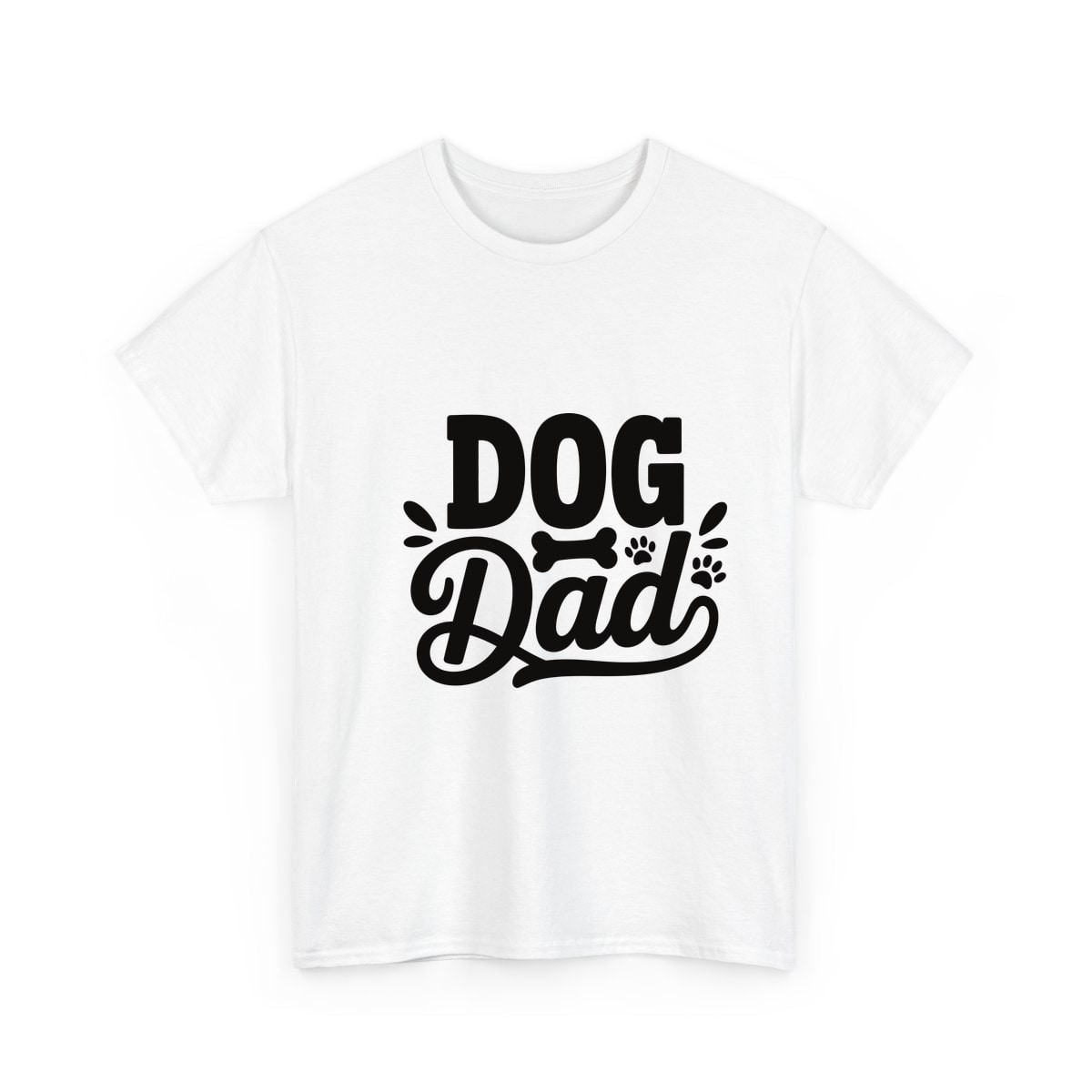 Dog Dad Script Shirt