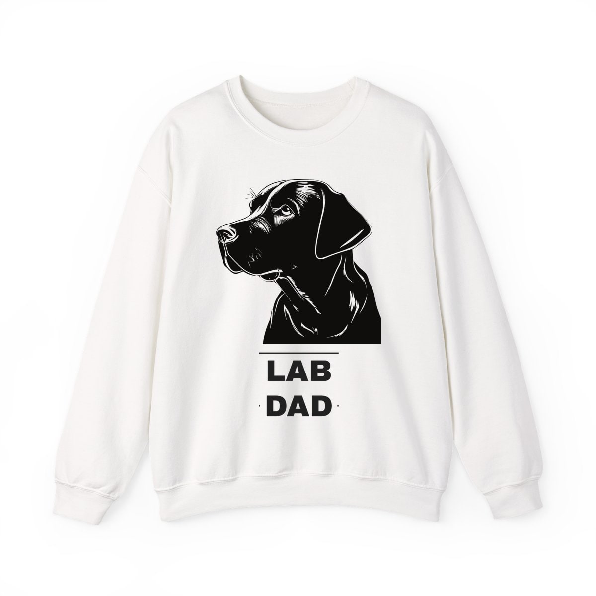 Lab Dad Crewneck Sweatshirt