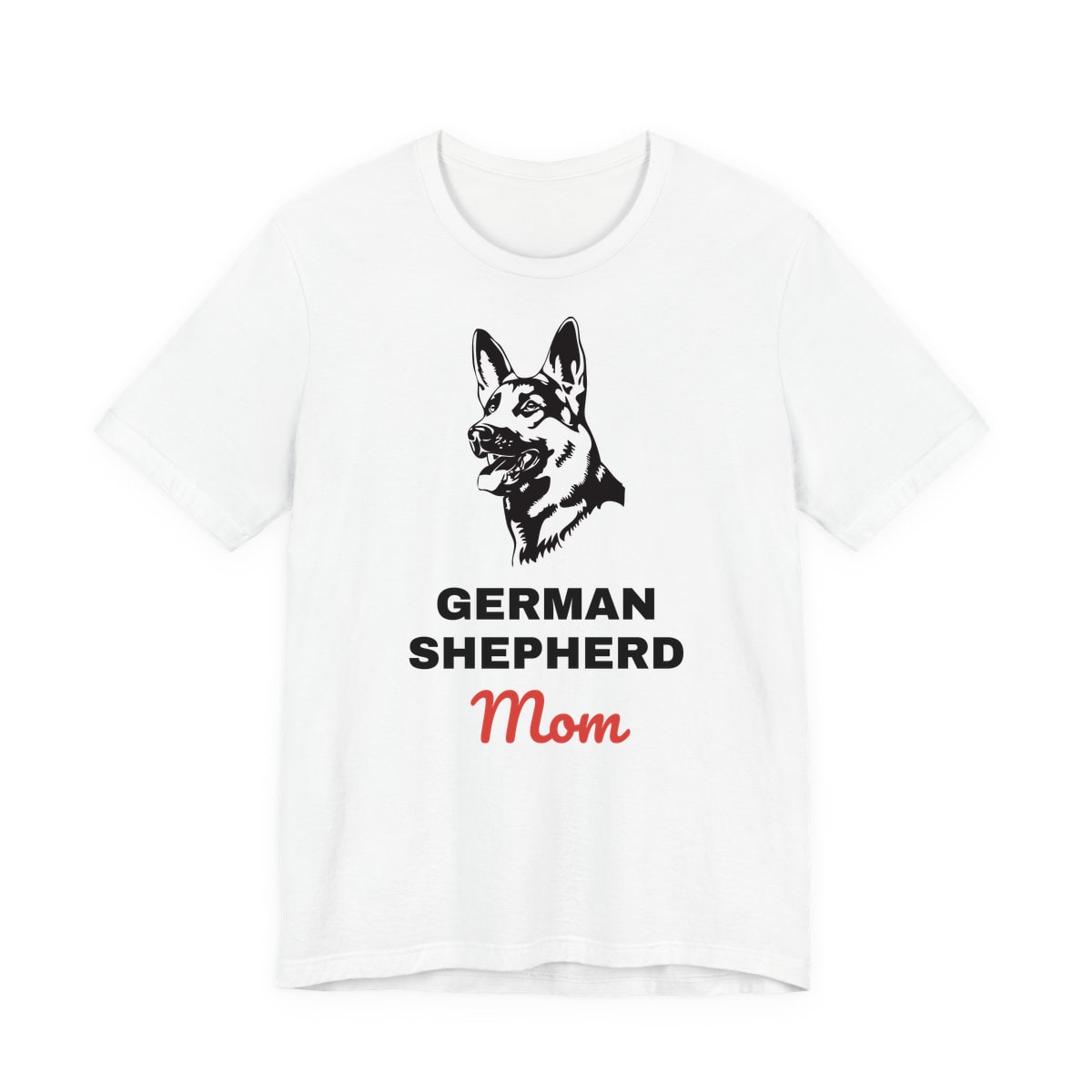 German Shepherd Mom Jersey Tee