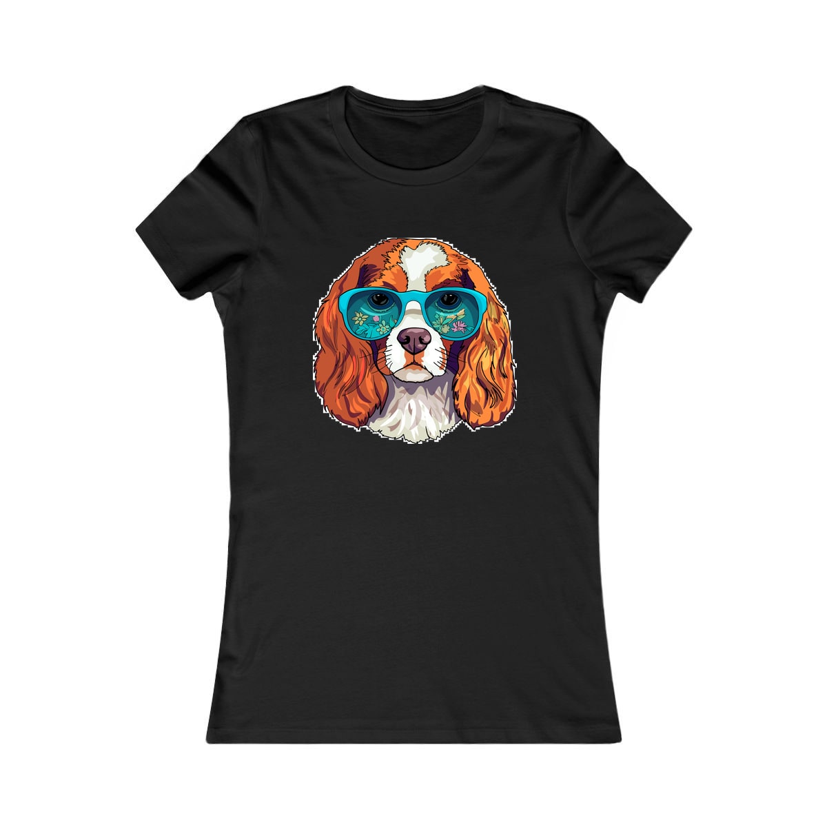 Cavalier in Sunglasses Women's Shirt