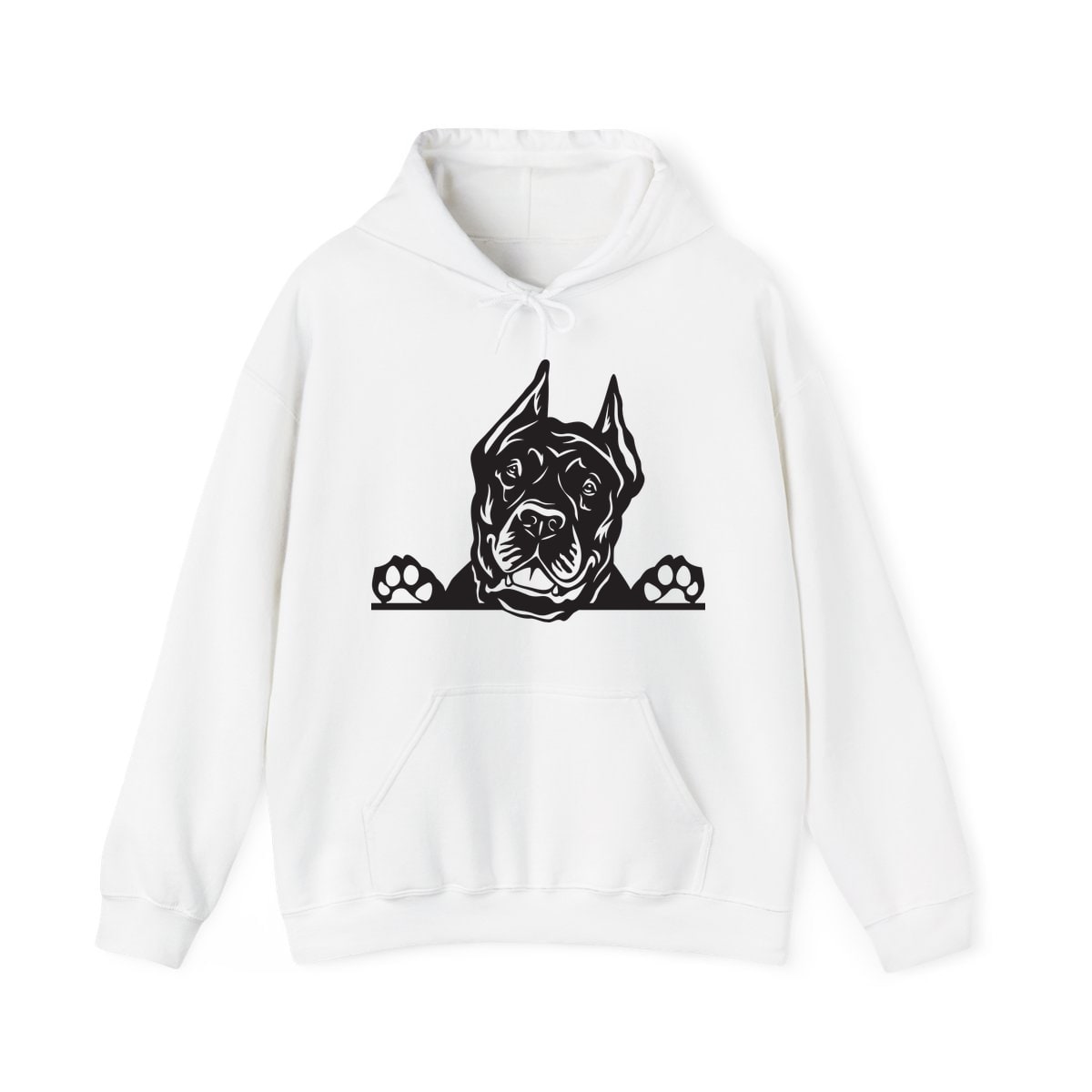 Peeking Cane Corso Hoodie