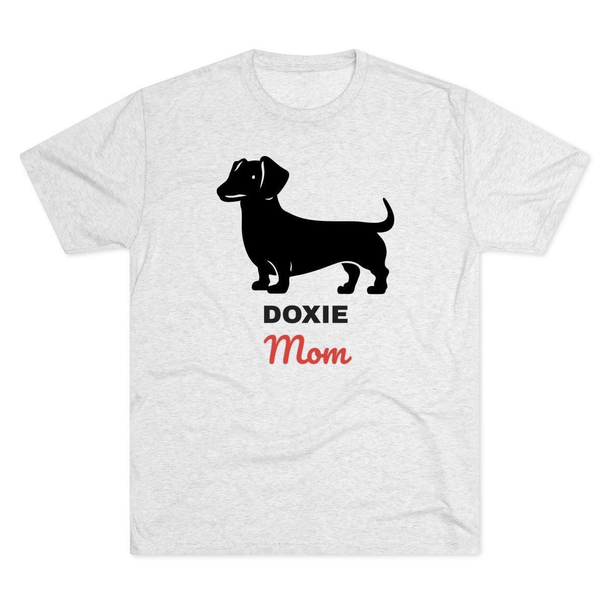 Dachshund Mom Tri-Blend Tee