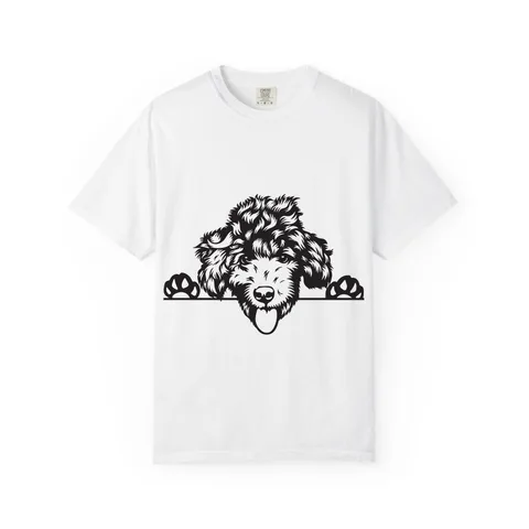 Peeking Doodle Comfort Colors Tee