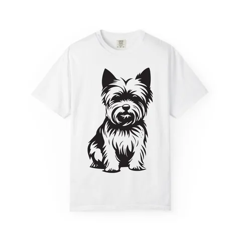Yorkshire Terrier Portrait Comfort Colors Tee