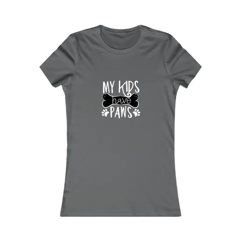 My Kids Have Paws Women's Shirt