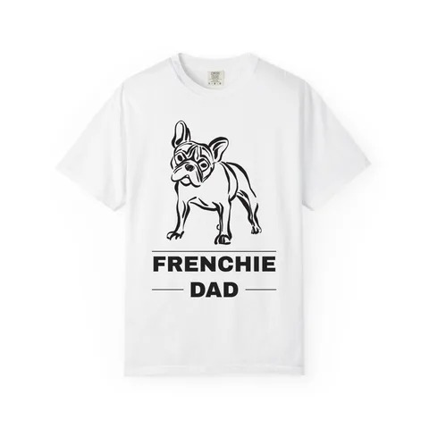 Frenchie Dad Comfort Colors Tee