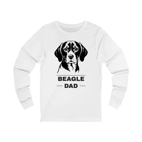 Beagle Dad Long Sleeve Shirt