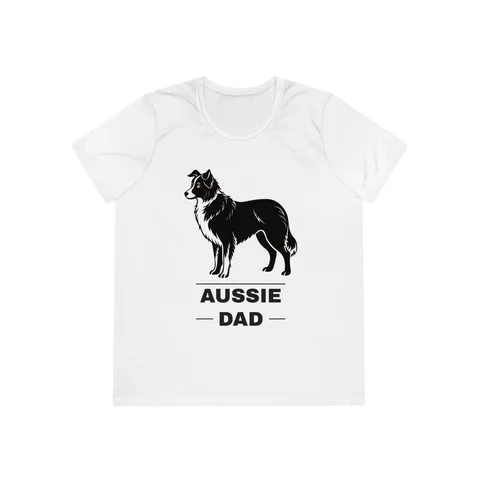 Aussie Dad Ladies Competitor Tee by Sport-Tek