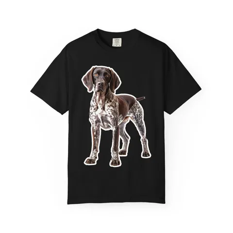 German Shorthaired Pointer Portrait Comfort Colors Tee