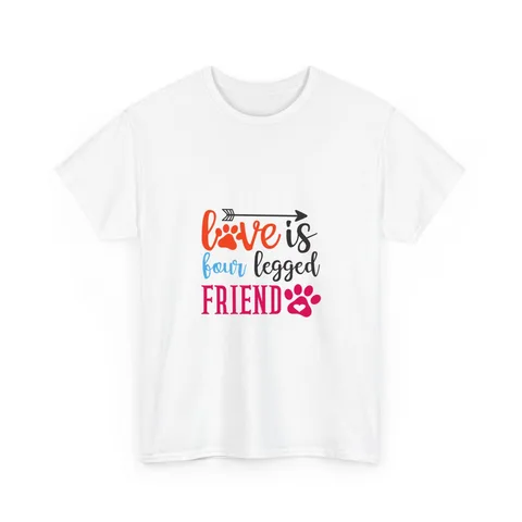 Love Is Four Legged Friend Shirt