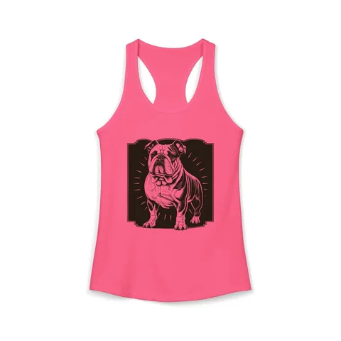 Vintage Bulldog Badge Tank Top