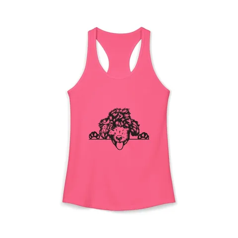 Peeking Doodle Tank Top