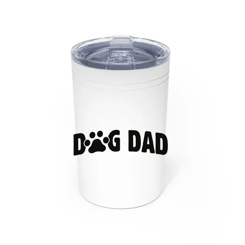 Dog Dad Paw on Vacuum Insulated Tumbler, 11oz
