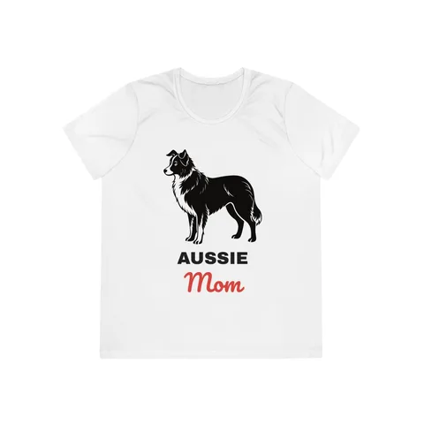 Aussie Mom Ladies Competitor Tee by Sport-Tek