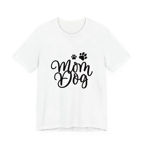Mom Dog Jersey Tee