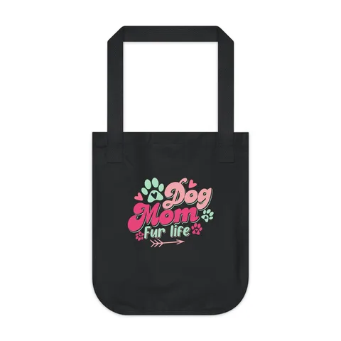 Dog Mom Fur Life Tote Bag