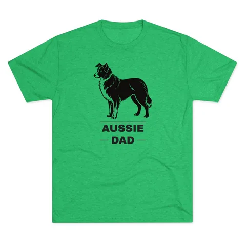 Aussie Dad Tri-Blend Tee