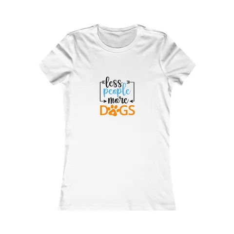 Less People More Dogs Women's Shirt