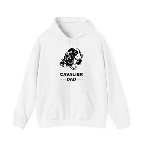 Cavalier Dad on Unisex Heavy Blend™ Hooded Sweatshirt