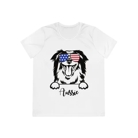 Patriotic Aussie Ladies Competitor Tee by Sport-Tek