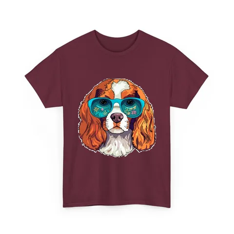 Cavalier in Sunglasses Shirt