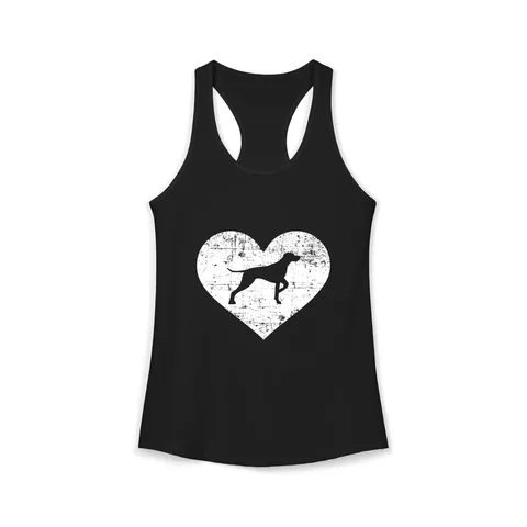 German Shorthaired Pointer Heart Tank Top