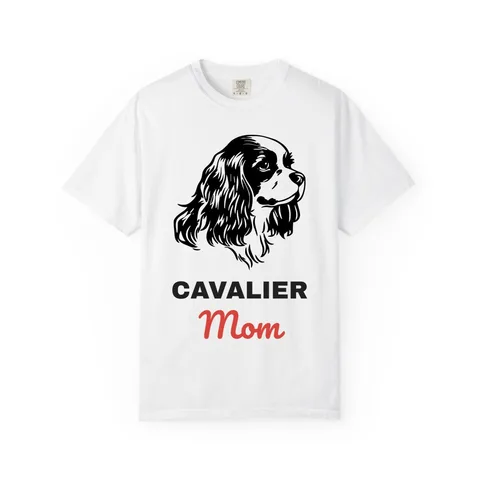 Cavalier Mom Comfort Colors Tee